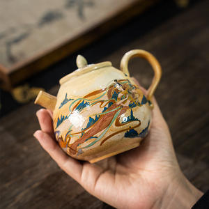 Dunhuang <span class=keywords><strong>Kweichow</strong></span> Moutai Kung Fu Théière Ménage Vintage Céramique Service À Thé Avec Passoire Bouilloire Dispositif De Fabrication De Thé - Product Image 1