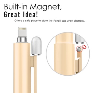 Apple पेंसिल पहली पीढ़ी के लिए iPad के लिए MOKO ISO BSCI फैशन शॉकप्रूफ फैक्ट्री कस्टम हॉट सेल केस होल्डर कैप - Product Image 6