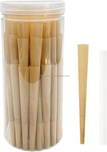 Papel de Cono Pre-Rolado Marrón Sin Blanquear de Marca 109 con Punta de Papel, Caja a Granel de 1000 Unidades por Caja - Product Image 2