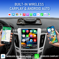 Autoradio 9,7 pouces pour Cadillac CTS 2008-2013, Carplay, navigation GPS, autoradio multimédia, écran tactile, unité centrale