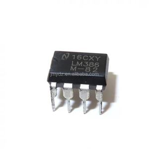 LM386 LM386N-1 ชิป IC แอมพลิฟายเออร์/เครื่องขยายเสียง LM386N แบบเสียบตรง DIP-8 - Product Image 1