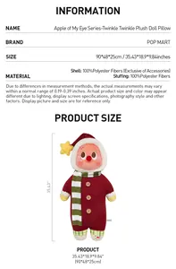 <span class=keywords><strong>Promise</strong></span> 100% Autentico Apple of My Eye Series - Cuscino Bambola Twinkle Twinkle Regalo di Natale di Tendenza - Product Image 5