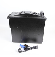 Machine à fumée verticale réglable DJ 2000W à double tube pour mariages, fêtes, événements, équipement d'effets de scène, machine à fumée LED RGB