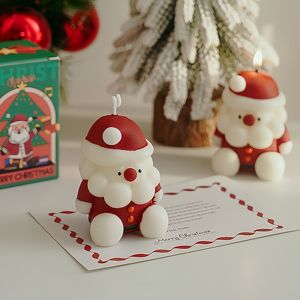 Bougies parfumées sans fumée de Noël au parfum durable pour souvenir fait à la main et plein d'arômes parfumés et atmosphériques - Product Image 4