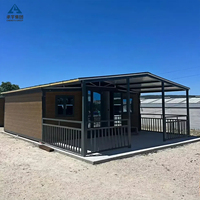Maison Conteneur Extensible Modulaire Préfabriquée Pliable Résistante aux Ouragans pour Bureau, Salle de Réunion, Dortoir