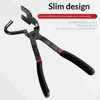 Pince de démontage pour embouts et patins en caoutchouc de tuyaux d'échappement – Outil automobile
