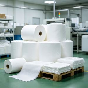 Rouleau de tissu non tissé SMS, fourni directement par l'usine, pour draps jetables, draps de voyage pour hôtels et draps d'examen médical - Product Image 6