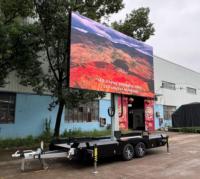 Écran d'affichage LED mobile extérieur haute résolution, remorque numérique mobile à vendre