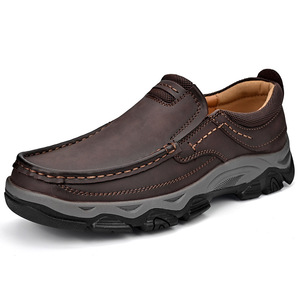 <span class=keywords><strong>Mocasines</strong></span> de Talla Grande para Hombre (Tallas 40-50), Zapatos de Trabajo para Exteriores, Parte Superior de Microfibra, Antideslizantes, con Amortiguación, Suela Suave, Sin Cordones, Casuales - Product Image 5
