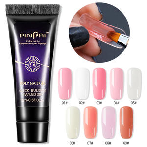 Esmalte de Gel UV Profesional <span class=keywords><strong>para</strong></span> Extensión de <span class=keywords><strong>Uñas</strong></span>, Diseño de Arte de <span class=keywords><strong>Uñas</strong></span>, Orgánico, Sin Desprendimiento, Acrílico, Cristal - Product Image 1