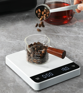 High-Precision 0.1g Digital Coffee <b>Scale</b> with Timer for Home Use Portable Glass <b>Kitchen</b> <b>Scale</b> - Product Image 2