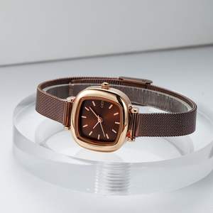 นาฬิกาผู้หญิงทรงสี่เหลี่ยมเล็กกะทัดรัดและเรียบง่ายสง่างามนาฬิกาควอตซ์อเนกประสงค์สำหรับนักเรียน - Product Image 5