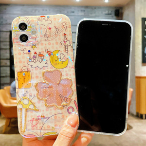 Coque <span class=keywords><strong>de</strong></span> téléphone en TPU souple antichoc avec motif <span class=keywords><strong>de</strong></span> <span class=keywords><strong>château</strong></span> <span class=keywords><strong>de</strong></span> dessin animé en strass pour iPhone 13 13 Pro Max - Product Image 4