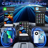 Pantalla de 15.6" Estilo Tesla para Chevrolet Silverado GMC Sierra 2019-2023 Reproductor Multimedia de Coche Radio Navegación Android