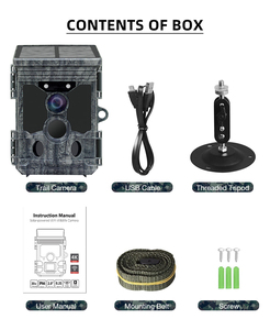 Caméra de surveillance de la faune RD7010WF 4K <span class=keywords><strong>WiFi</strong></span> 46MP Vision nocturne Alimentée par énergie solaire Pièges <span class=keywords><strong>photo</strong></span> pour la chasse Sécurité de la maison et du jardin CMOS SD - Product Image 6