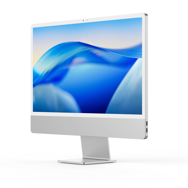 23.8" FHD IPS LCD SSD All-in-One PC Intel Processor N150 Quad Core 6W TDP Low Power E-Learning Home Student Desktop