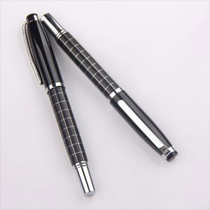 Custom High Quality Luxury Metal Roller Ballpoint <b>Pen</b> Custom Logo Black Ink for Business Writing Promotional Gift Office School - Product Image 4