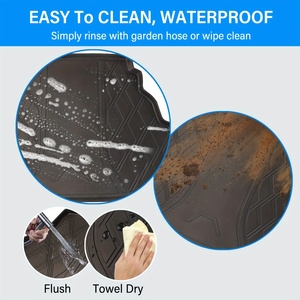 Alfombrilla para <span class=keywords><strong>Maletero</strong></span> Coolcars, Juego Completo para <span class=keywords><strong>Mazda</strong></span> <span class=keywords><strong>CX</strong></span> <span class=keywords><strong>5</strong></span> KF 2017-2024, TPE Grueso, Resistente, Impermeable, Antideslizante, Hecho en China - Product Image 3