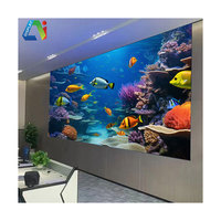 Mur vidéo LED COB HD d'intérieur, écran de scène LED, toile de fond numérique pour événements de concert et d'église