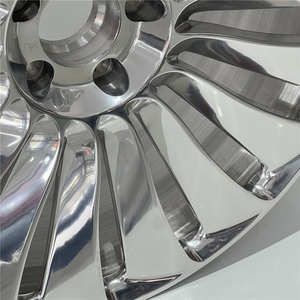 Venta caliente personalizada 18 19 20 21 22 24 pulgadas ruedas forjadas de radios múltiples aleación de aluminio cepillado 98mm/100mm PCD - Product Image 6