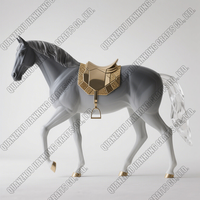 Produits personnalisés Statue de cheval en résine Décoration animale Accueil Hôtel à vendre