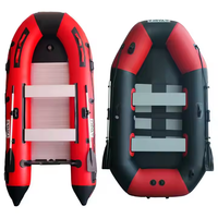 Bateau gonflable pliable YASKA BT300/330/360 en gros, PVC 0,9 mm, plancher en aluminium, capacité 2-4 personnes, design portable
