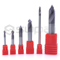 Broca de Carburo Sólido SUPAL de 4 Filos, 90 y 60 Grados, para Metal, HRC55 60, Herramientas de Perforación CNC, OEM ODM, Diámetro de Vástago de 4-20 mm, Negra