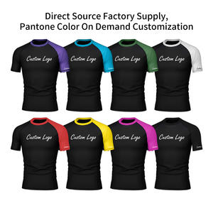 남성용 OEM 디자인 압박 MMA 래쉬가드 맞춤형 승화 인쇄 래쉬가드 도매 퍼포먼스 트레이닝 래쉬 베스트 - Product Image 4