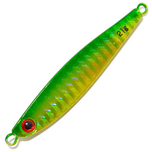 Leurre de pêche en mer Luya, type plaque en fer lourde de petite taille, à coulée lente, avec plaque laser, leurre dur, leurre bionique, couleur argent - Product Image 5