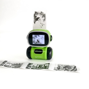 CQZNRC 2026 Nuovo Arrivo <span class=keywords><strong>Robot</strong></span> Intelligente Multifunzionale in Plastica per Stampa AI, Educativo STEM per Bambini dai 5 ai 13 Anni (Controllo Vocale) - Product Image 3