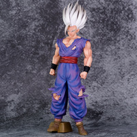 Offre Spéciale 33.5cm petit dieu blanc Gohan Dragon fils Gohan enfants balle dessin animé Dbz Kawaii Anime Pvc Figure