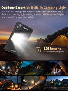 CUBOT Tab Kingkong Mini Rugged <b>Tablet</b> Unisoc T615 <b>4G</b> 8.68-inch 90Hz 6GB+128GB Camping Light 10200mAh Battery 33W Android 15 - Product Image 4