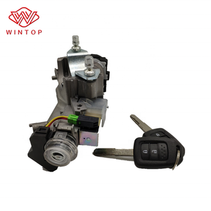 Kunci pengapian mobil Universal Jepang, saklar silinder dua lubang kunci 35100-dk cocok untuk Honda Civic Mugen CVT Honda Fit Vezel - Product Image 2