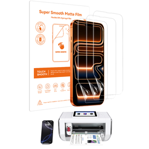 Película de hidrogel mate transparente HD anti-espía, protector de pantalla autoregenerable EPU, hojas de 120x180mm, superficie personalizada, venta al por mayor - Product Image 1