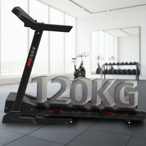 Cinta de Correr Eléctrica Plegable para Uso Doméstico, Pantalla LCD, Motor de 1.5HP, Rango de Velocidad de 1-16km/h, Inclinación Automática, MOQ 72 Piezas - Product Image 1