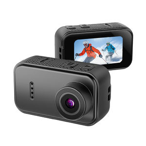 Mini caméra anti-vibration 1080p pour l'enregistrement de mouvements sportifs et de vidéos YouTube, caméra de casque de vélo grand angle 130° - Product Image 1