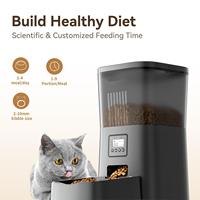 Comedero Automático para Mascotas con WiFi de 4L, Audio Bidireccional, Control por Aplicación, Temporizador, Dispensador Inteligente de Comida Seca para Perros y Gatos con Recipiente de Acero Inoxidable