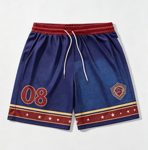 Ensemble de maillots de basket-ball Brooklyn 03 pour hommes, manches courtes, col en V, respirant, imprimé par sublimation, uniformes pour adultes - Product Image 3