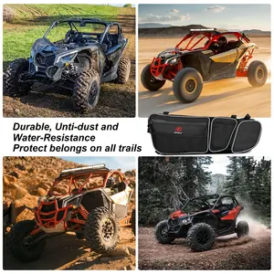 Factory Sell Maverick X3 Door Bags Made Of 1680D With Mesh Pocket And Knee Pad