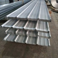 Feuilles de toit en zinc galvanisé ondulé de 0.5mm, feuille de toit galvanisée/aluminium de zinc