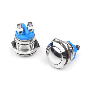 Momentari 스위치 시작 금속 16mm 링 Led 스테인레스 스틸 푸시 버튼 의료 장비 - Product Image 4