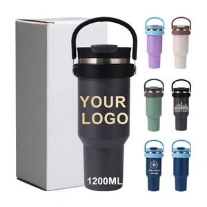 Hot Sale Personalized 304 <b>Stainless</b> <b>Steel</b> <b>Cup</b> Custom logo 1200ml Vacuum Insulated <b>Cups</b> for Brand Gift Tumbler - Product Image 1