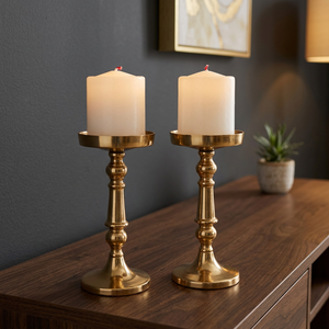 Candelabro Contemporáneo de Aluminio para Mesas de Café/Comedor, Dormitorio, Sala de Estar, Decoración del Hogar, Accesorios de Cumpleaños - Product Image 1