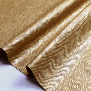 <span class=keywords><strong>2025</strong></span> Vàng Da Tổng Hợp Giả Cuero Chất Liệu Vải <span class=keywords><strong>PU</strong></span> Da Sáng Bóng Da Rắn Da Da Nhân Tạo Cho Giày Túi Khởi Động - Product Image 5