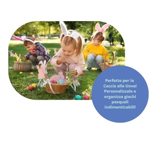 Set di Uova di Pasqua da Decorare, 96 Uova Bianche in Plastica con Ganci, Nastri, Pittura Tempera e 3 Pennelli per Decorazioni Pasquali - Product Image 5