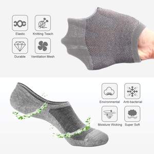 Custom Women Mens Sports <strong>Trainer</strong> Cotton Casual Non Slip Ankle Invisible Boat <strong>Socks</strong> Low Cut <strong>No</strong> <strong>Show</strong> <strong>Socks</strong> - Product Image 3