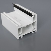 Profilés UPVC à battant de haute qualité Profil PVC en plastique pour fenêtre Chine Profil de cadre de fenêtre Upvc personnalisé à vendre