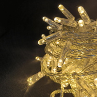 Guirnalda de Luces LED IP67 Impermeable, Tipo Cortina, Brillo Cálido 3000K, para Interiores/Exteriores, Restaurantes, Centros Comerciales, Salas de Estar, Navidad, Grandes Eventos