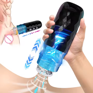 ZRX 10 hızları teleskopik ve dönen erkek Masturbator fincan yumuşak silikon kedi seks oyuncakları elektrikli seks oyuncakları masaj - Product Image 1