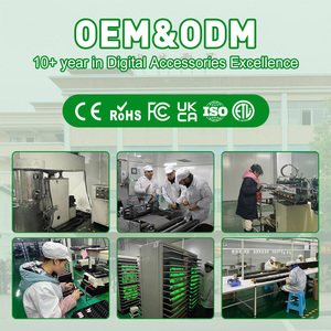 Pujimax Phổ 4-Khe Cắm LED Thông Minh 2A/3A/9V Tường Pin Sạc 1.2V <span class=keywords><strong>AA</strong></span>/AAA/9V <span class=keywords><strong>NiMH</strong></span>/NiCd Pin Có Thể Sạc Lại Cho Máy Ảnh - Product Image 4